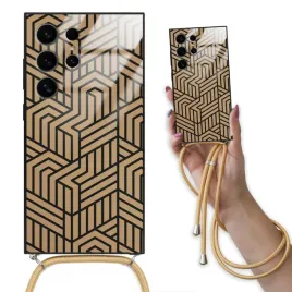 etui-crossglam-zloty-sznurek-do-samsung-s24-ultra-w-kratke-pepitke-wzory