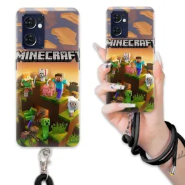 etui-do-oppo-reno-7-5g-case-ochronna-wytrzymaly-charms-czarny-minecraft-wz