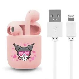 sluchawki-bezprzewodowe-douszne-rozowe-reverse-i12-kuromi-kroliczek-wzory