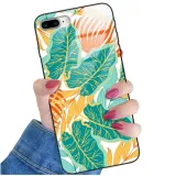 etui-glass-do-iphone-8-plus-liscie-kobiece-wzory