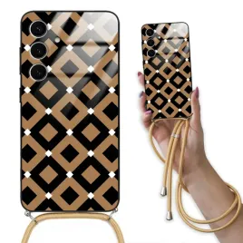 etui-crossglam-zloty-sznurek-do-samsung-s24-5g-case-kratka-pepitke-wzory