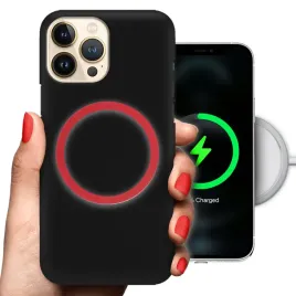 etui-matowe-magsafe-do-iphone-13-pro-max-ring-red