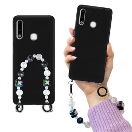 etui-mat-czarne-do-samsung-a70e-blink-korale-holo