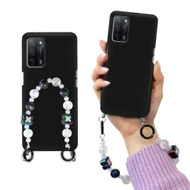 etui-mat-czarne-do-oppo-a55-5g-blink-korale-holo
