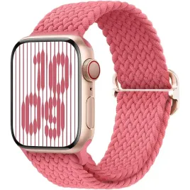 pasek-pleciony-do-apple-watch-42-44-45-malinowy