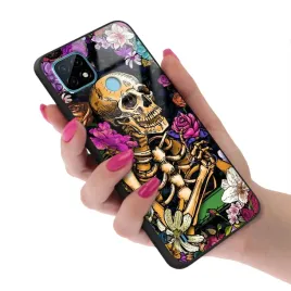 etui-premium-glass-do-realme-c21-szklane-case-wiosenne-letnie-spring-wzory