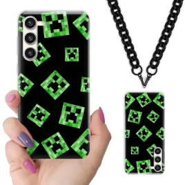 etui-do-samsung-s23-plus-case-nastolatkow-minecraft-czarny-lancuszek-wzory