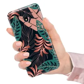etui-do-xiaomi-redmi-8a-kwiaty-kolorowe-mix-wzory