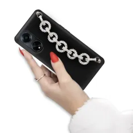 etui-matowe-czarne-do-oppo-a98-5g-case-blink-lancuszek-koleczka-cyrkonie