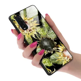 etui-glass-szklane-do-oppo-find-x2-flower-kwiatowe-natura-leaves-top-wzory