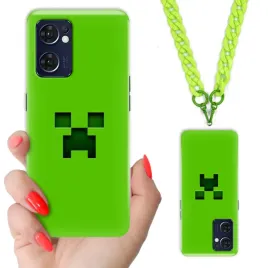 etui-do-oppo-reno-7-5g-case-dla-nastolatkow-minecraft-zielony-lancuszek-wz