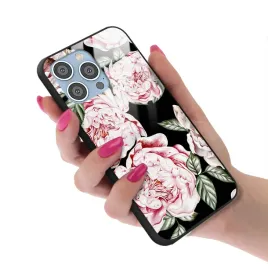 etui-glass-szklane-do-iphone-14-pro-max-flower-kwiatowe-natura-leaves-wzory