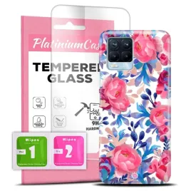 etui-szklo-gratis-do-realme-8-kwiatowe-mix-wzory