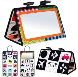 duza-ksiazeczka-sensoryczna-z-lusterkiem-kontrastowa-miekka-nauka-widzenia