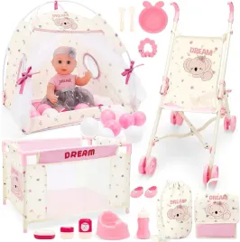 lalka-wozek-lozeczko-zestaw-prezent-akcesoria-5w1-butelka-dla-dzieci-namiot