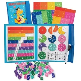 ulamki-ksiazka-montessori-matematyka-magnetyczne-puzzle-pisak-zmazywalny