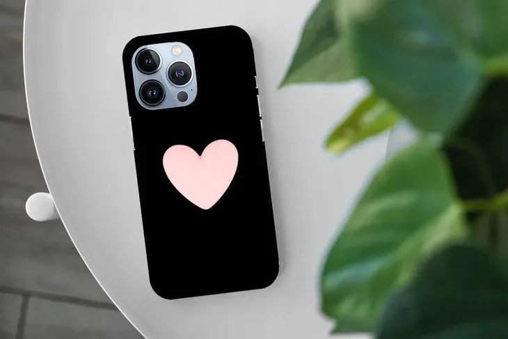 etui-matowe-do-xiaomi-redmi-note-9-rozowe-serce-typ-plecki
