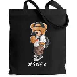 torba-na-zakupy-selfie-shopper-eko-czarna-wzory