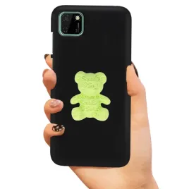 etui-matowe-czarne-do-huawei-y5p-zielony-misiek