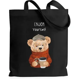torba-na-zakupy-kawa-i-paczek-shopper-czarna-wzory