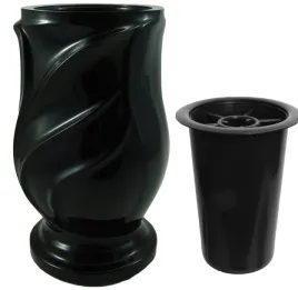 wazon-na-grob-nagrobny-czarny-wazon-nagrobkowy-ciezki-stabilny-28cm