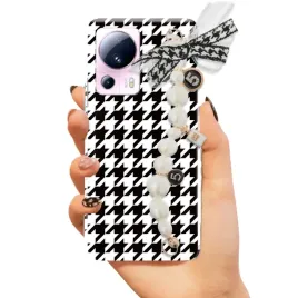 etui-premium-case-grube-2mm-w-pepitke-do-xiaomi-13-lite-lancuszek-breloczek