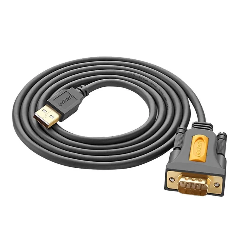 kabel-usb-do-db9-rs-232-ugreen-cr104-2m-czarny