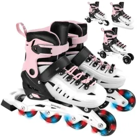 spokey-4w1-lyzworolki-rolki-lyzwy-regulowane-dzieciece-kolka-led-29-33