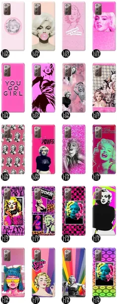 etui-do-samsung-note-20-marilyn-monroe-mix-wzory-material-tworzywo-sztuczne