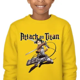 bluza-zolta-dziecieca-ciepla-attack-of-titan-anime-prezent-rozm-116-wzory