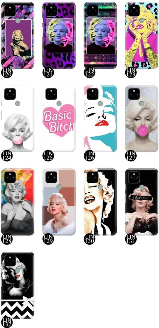 etui-do-google-pixel-5a-marilyn-monroe-mix-wzory