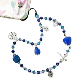 zawieszka-granatowy-stylowy-brelok-zlota-wazka-do-kluczy-telefonu-plecaka