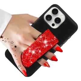 etui-matowe-mat-czarne-case-pasek-czerwony-cyrkonie-do-iphone-14-pro-max