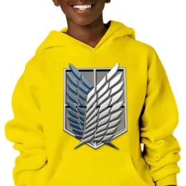 bluza-zolta-kaptur-dziecieca-skrzydla-wolnoscli-aot-anime-rozmiar-164-wz