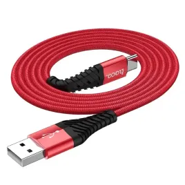 kabel-usb-czerwony-uniwersalny-typ-c-hoco-x38-1m-fast-charging-orginalna