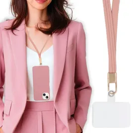 zawieszka-smycz-skorzana-pudrowo-rozowa-quick-do-telefonu-kluczy