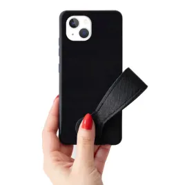 etui-premium-obudowa-matowe-czarne-pasek-smycz-czarny-do-iphone-14-plus