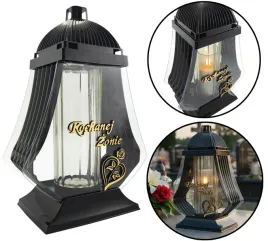 duzy-znicz-dla-zony-ze-zlotym-napisem-kochanej-zonie-34cm-z-dedykacja