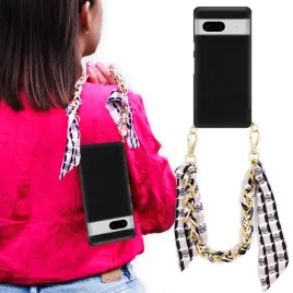 etui-matowe-do-google-pixel-7-lancuch-wstazka-roz