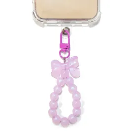 zawieszka-brelok-do-telefonu-etui-perly-fiolet