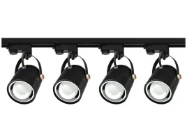 4-reflektory-3-fazowe-e27-czarny-z-szynoprzewodem-200cm-3fazowym-do-kuchni