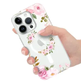 etui-do-iphone-14-pro-magsafe-grube-anti-shock-flower-kwiatowe-modne-wzory
