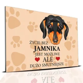 tabliczka-pcv-jasno-brazowy-zycie-bez-jamnik-mozliwe-ale-smutniejsze-wz