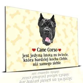 tabliczka-zolty-22x15cm-cane-corso-jest-jedyna-istota-ktora-cie-kocha-wz