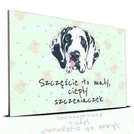 tabliczka-zielony-22x15cm-dog-niemiecki-to-maly-cieply-szczeniaczek-wzory