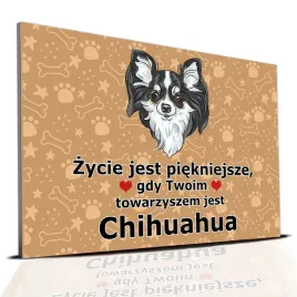 tabliczka-pcv-ciemno-brazowy-zycie-jest-piekne-chihuahua-prezent-mix-wzorow