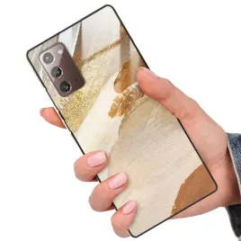 etui-premium-glass-szklane-do-samsung-note-20-beige-bezowe-delikatne-wzory