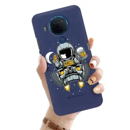 etui-matowe-granat-do-nokia-5-4-kosmonauta-wzory