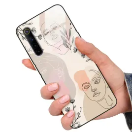 etui-premium-glass-szklane-do-realme-6-beige-bezowe-delikatne-kobiece-wzory