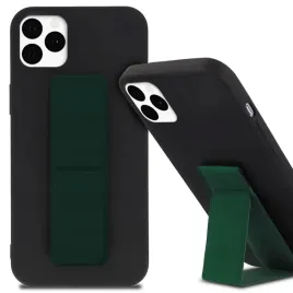 etui-obudowa-matowe-czarne-podstawka-kickstand-do-iphone-11-pro-max-zielony